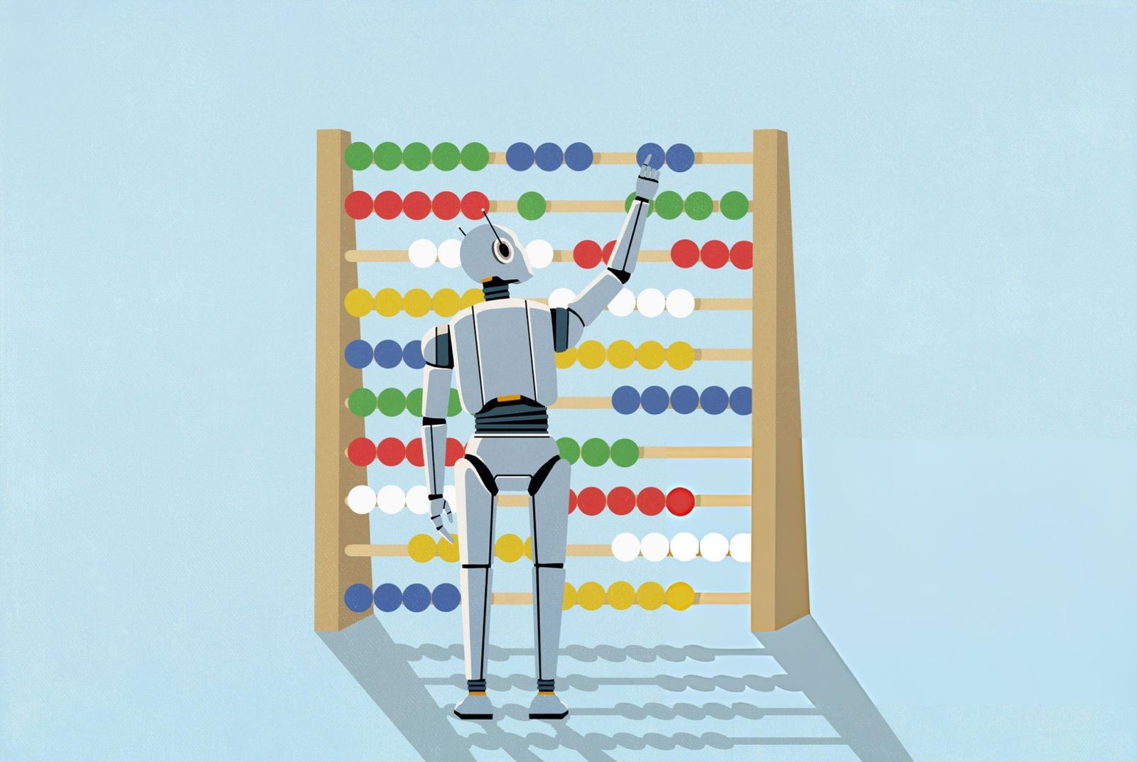 A glowing abstract visualization of artificial intelligence